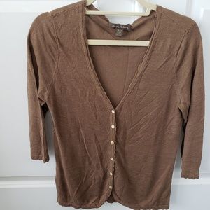 TOMMY BAHAMA BROWN SWEATER